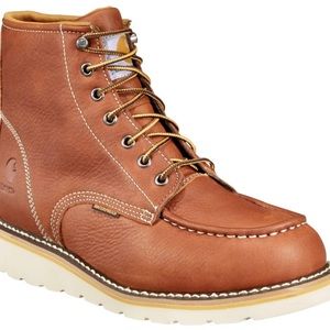 Carhartt Men’s Waterproof Steel Toe Wedge work boot.